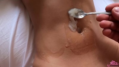 Deep Blowjob u Passjonat Sess Close-up - Isperma Mieklu